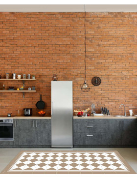 Alfombra vinílica Imperial Marrón