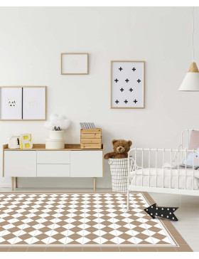 Alfombra vinílica Imperial Marrón