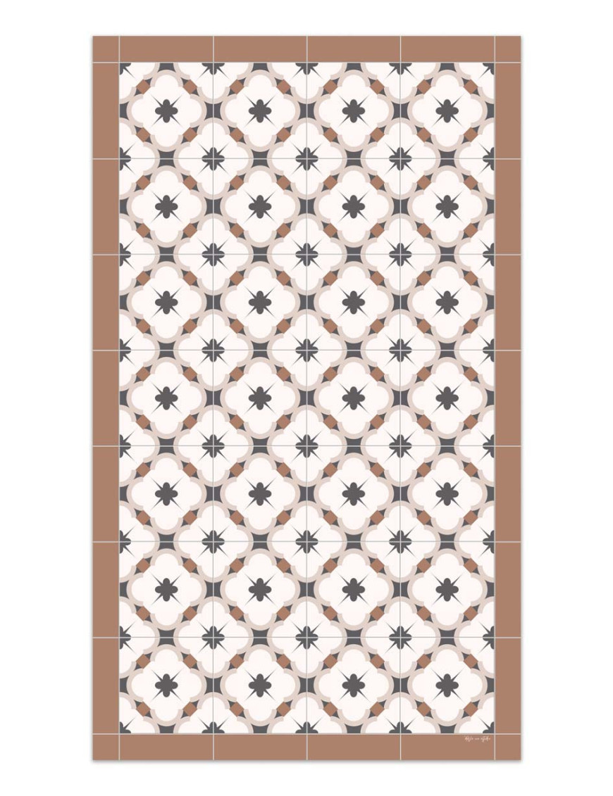 Alfombra vinílica Loft Marrón