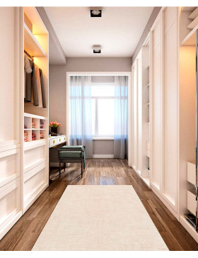 Alfombra vinílica efecto Lino