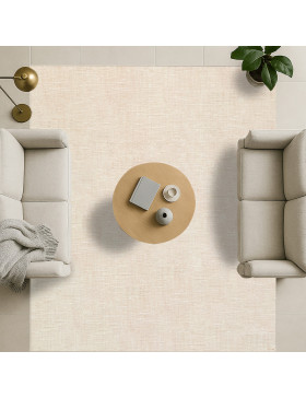 Alfombra vinílica efecto Lino