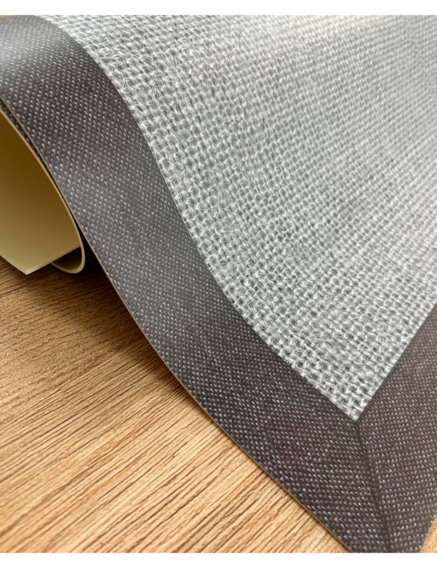 Alfombra vinílica efecto Yute 2x2 mts