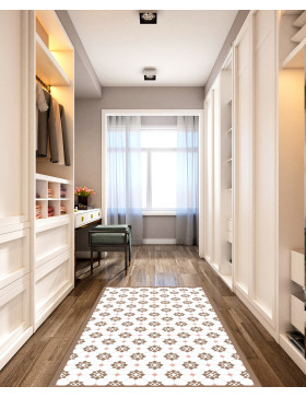 Alfombra vinílica Classic Marrón 2x2 mts