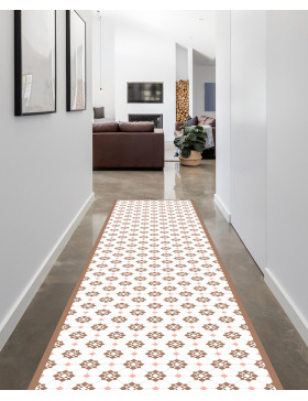 Alfombra vinílica Classic Marrón 2x2 mts