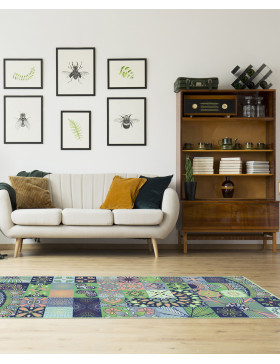 Alfombra vinílica Jazmín Verde