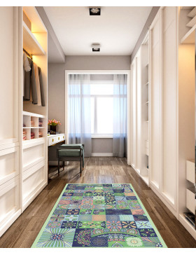 Alfombra vinílica Jazmín Verde