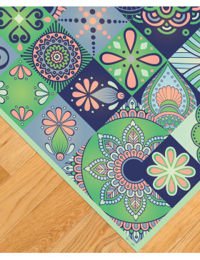 Alfombra vinílica Jazmín Verde