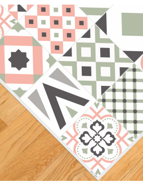 Alfombra vinílica Hidráulica Rosa