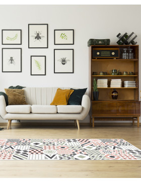 Alfombra vinílica Hidráulica Rosa