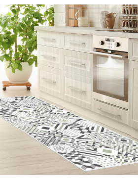 Alfombra vinílica Hidráulica Verde