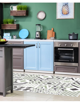 Alfombra vinílica Hidráulica Verde