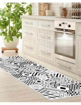 Alfombra vinílica Hidráulica Negra