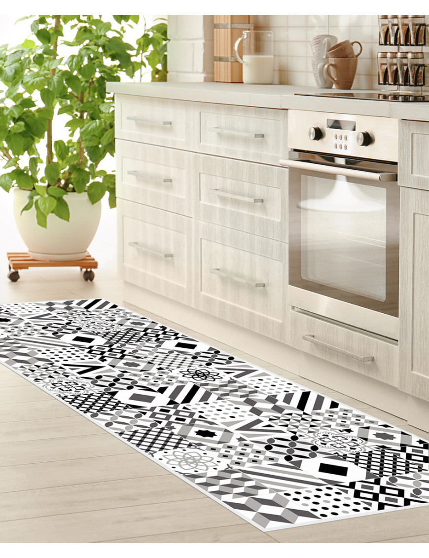 Alfombra vinílica Hidráulica Negra