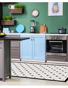 Alfombra vinílica Lucero Negra