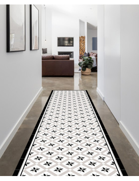 Alfombra vinílica Lucero Negra