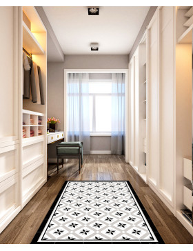 Alfombra vinílica Lucero Negra