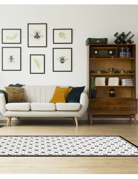 Alfombra vinílica Lucero Negra