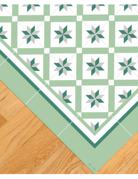 Alfombra vinílica Lucero Verde