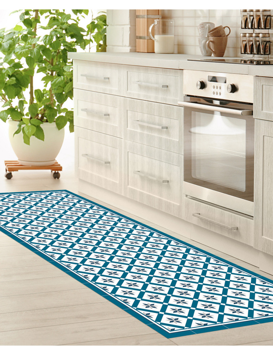 Alfombra vinílica Lucero Azul