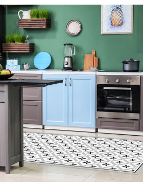 Alfombra vinílica Lucero Gris