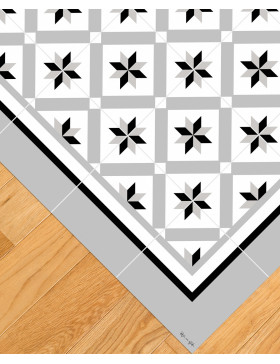 Alfombra vinílica Lucero Gris