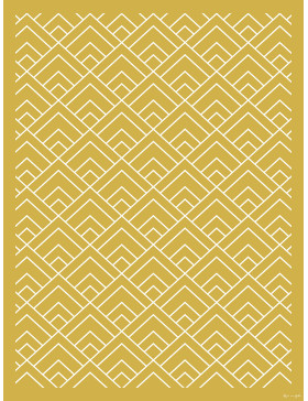 Alfombra vinílica Minimal Amarilla