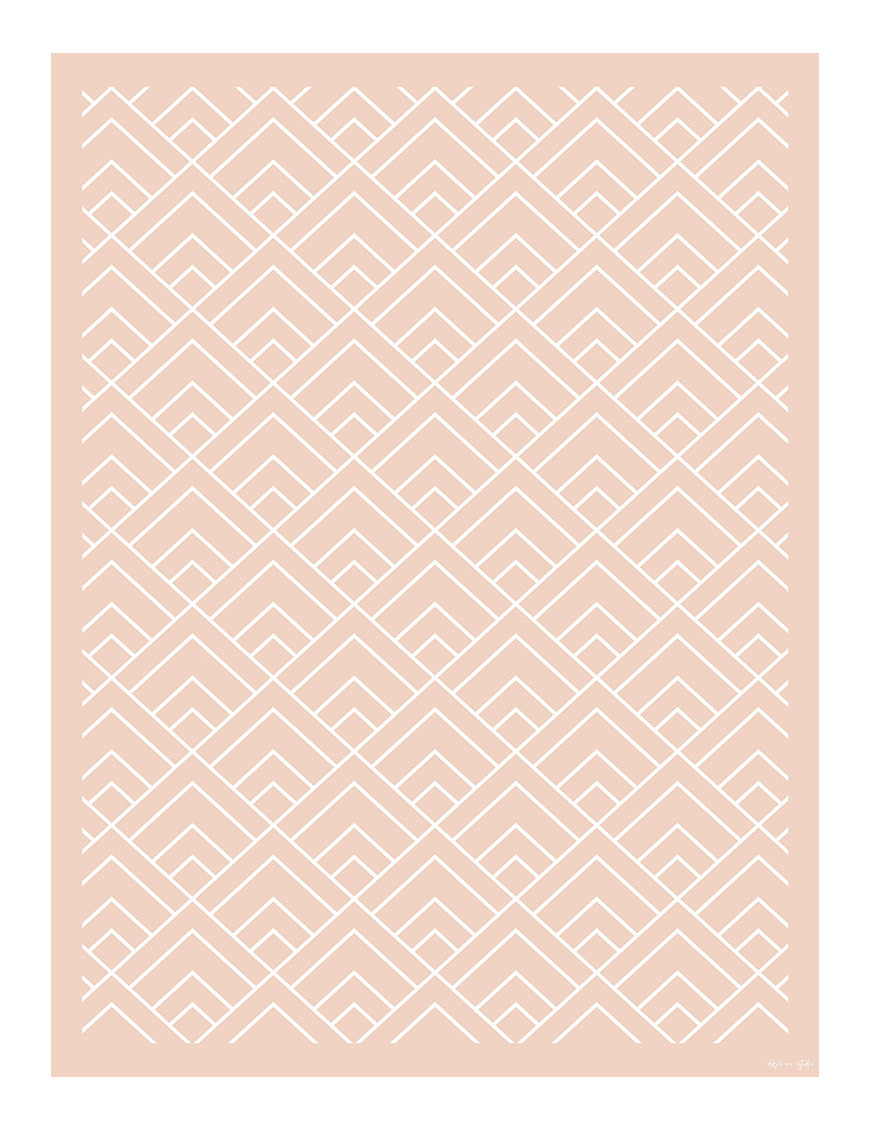 Alfombra vinílica Minimal Rosa