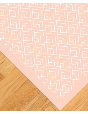 Alfombra vinílica Minimal Rosa