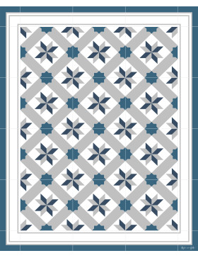 Alfombra vinílica Alhambra Azul