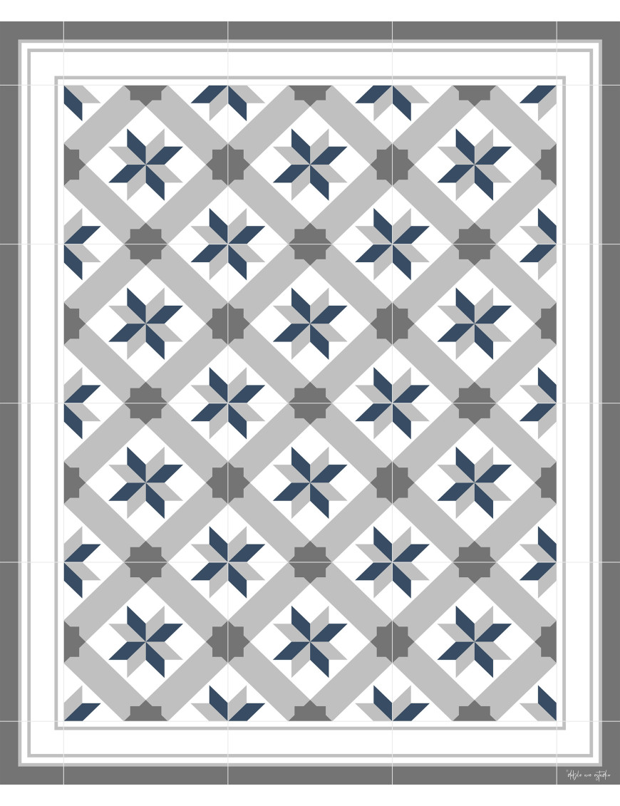 Alfombra vinílica Alhambra Gris