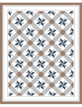 Alfombra vinílica Alhambra Marrón