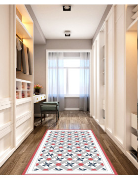 Alfombra vinílica 23 Alhambra Roja