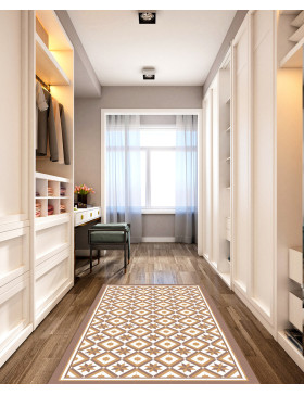 Alfombra vinílica Montserrat Marrón