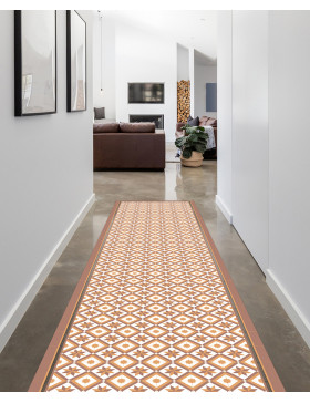 Alfombra vinílica Montserrat Marrón