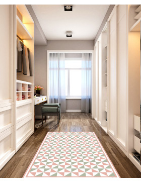 Alfombra vinílica Vintage Rosa