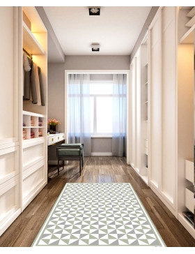 Alfombra vinílica Vintage Verde