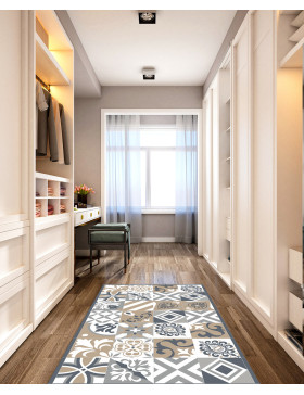 Alfombra vinílica Oporto Marrón