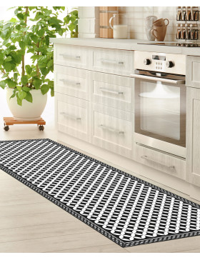 Alfombra vinílica Camelot Negra