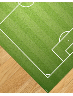 Alfombra de vinilo Infantil Campo de Fútbol
