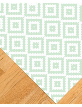 Alfombra vinílica 07 Diamante Verde